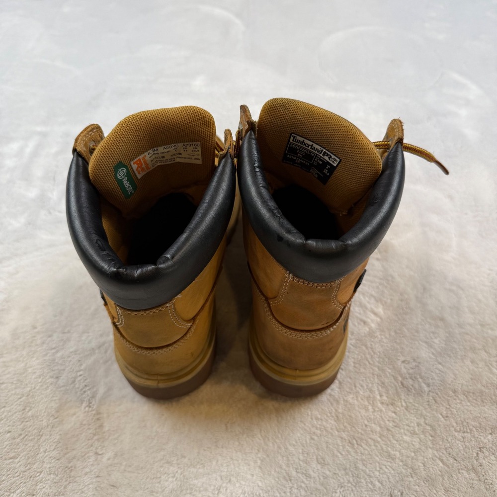 Timberland Pro Womens Work Boots Tan Leather Lace Up ASTM F2413 EH Size 6.5M‎ - Picture 4 of 11